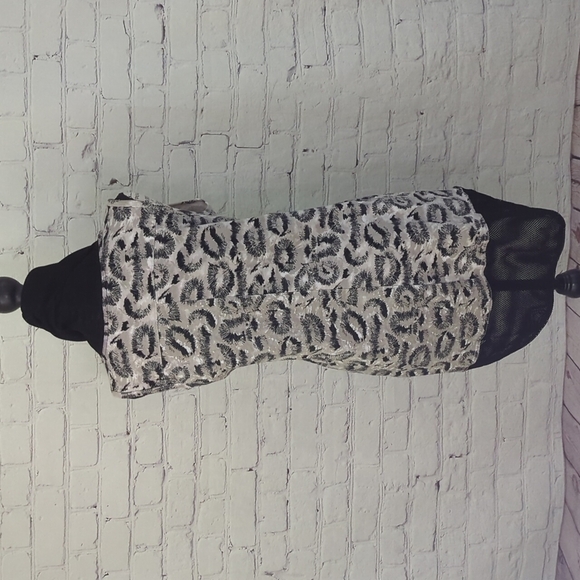 TONI DEBELLIS - Knit Top Sleeveless Gray Black S - Picture 4 of 7